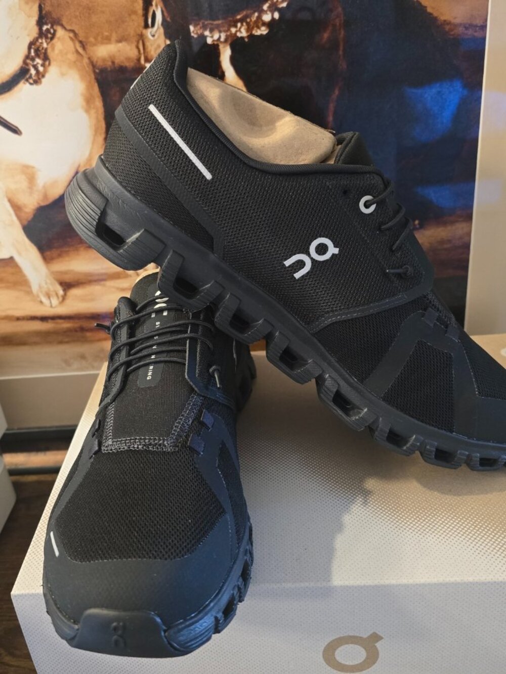 On Running Cloud 6 All Black 3MF10071043 Running Casual Shoes Men's Sz 11 New
